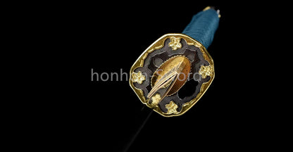 High Quality 9260 Spring Steel Japanese Tachi Full Tang Samurai Sword Real Sharp