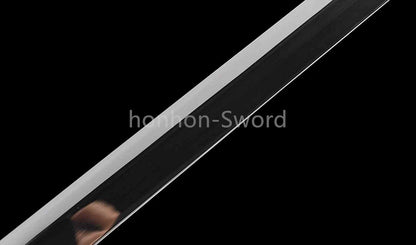 Chinese Tang Dynasty Dao 唐刀 9260 Spring Steel RealSword Mirror Blade for Display