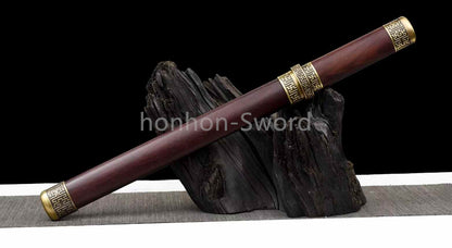 9260 Spring Steel Chinese Tang Dao 唐刀 Short Dao Sword Full Tang KAMASU-Kissaki