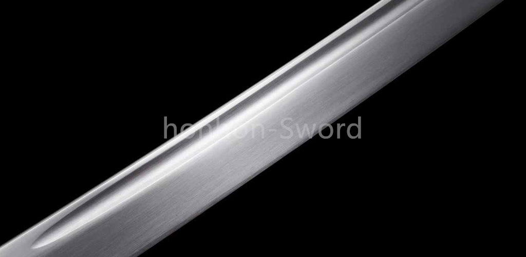 9260 Spring Steel Japanese Katana Mirror Polish Samurai Sword Full Tang Sharp