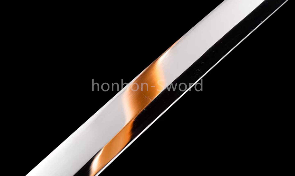 9260 Spring Steel Japanese Katana Mirror Polish Samurai Sword Full Tang Sharp