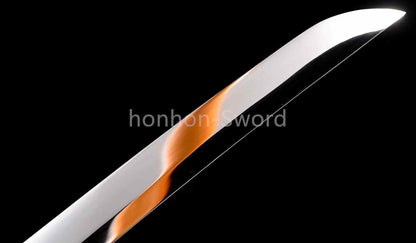 9260 Spring Steel Japanese Katana Mirror Polish Samurai Sword Full Tang Sharp