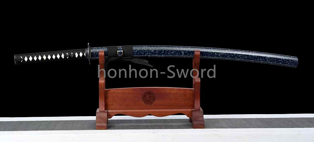 9260 Spring Steel Japanese Katana Samurai Sword Full Tang Budget Sword Blue