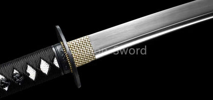 9260 Spring Steel Japanese Katana Samurai Sword Full Tang Budget Sword Blue