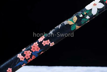 9260 Spring Steel Chinese Tang Dao Sword Full Tang KAMASU-Kissaki for Display