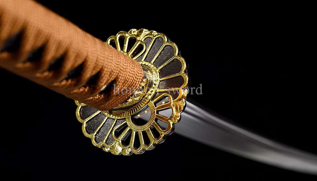 9260 Spring Steel Handmade Japanese Katana SHINOGI ZUKURI Samurai Sword Full Tang Sharp