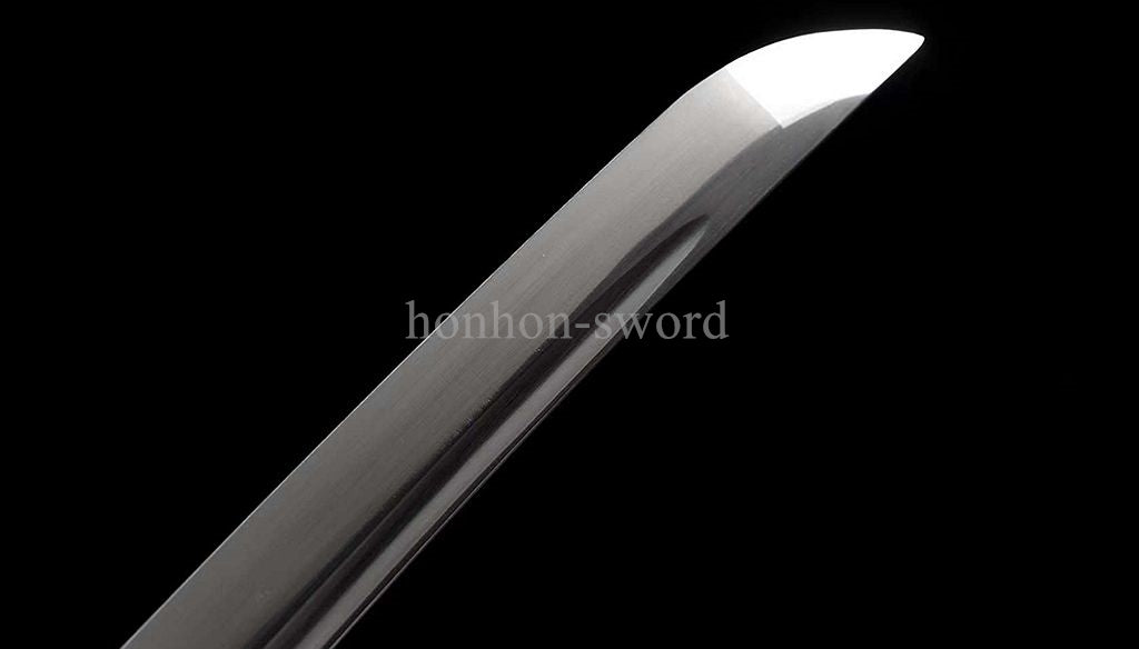 9260 Spring Steel Handmade Japanese Katana SHINOGI ZUKURI Samurai Sword Full Tang Sharp