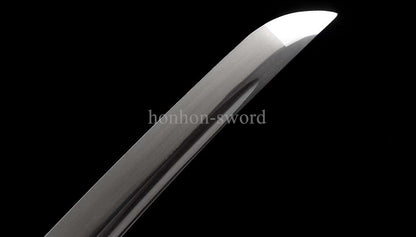 9260 Spring Steel Handmade Japanese Katana SHINOGI ZUKURI Samurai Sword Full Tang Sharp
