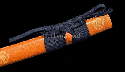 9260 Spring Steel Handmade Japanese Katana SHINOGI ZUKURI Samurai Sword Full Tang Sharp