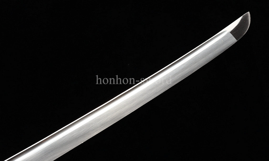 9260 Spring Steel Katana Japanese SHINOGI ZUKURI Samurai Sword Full Tang Sharp .