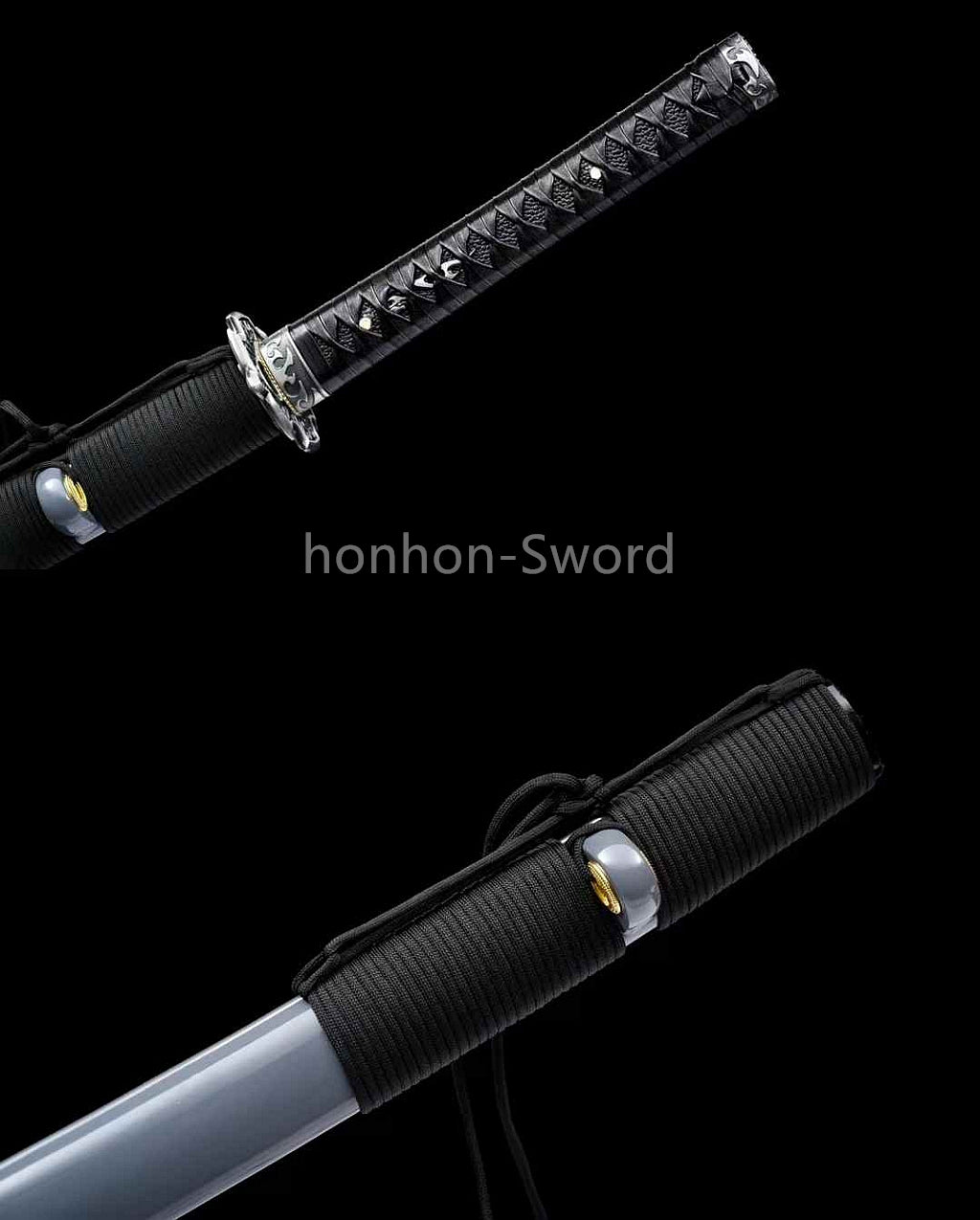 26inch Spring Steel 9260 Japanese Katana Samurai Sword Sharp Full Tang Alloy Tsuba Functional
