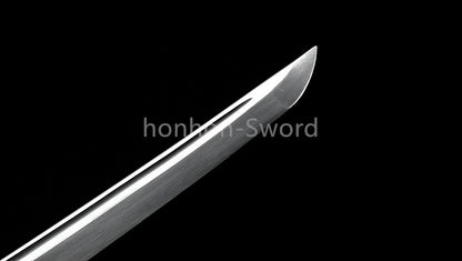 9260 Spring Steel 26inch Japanese Tachi With Bohi Sword Alloy Tsuba Sharp High Quality Full Tang