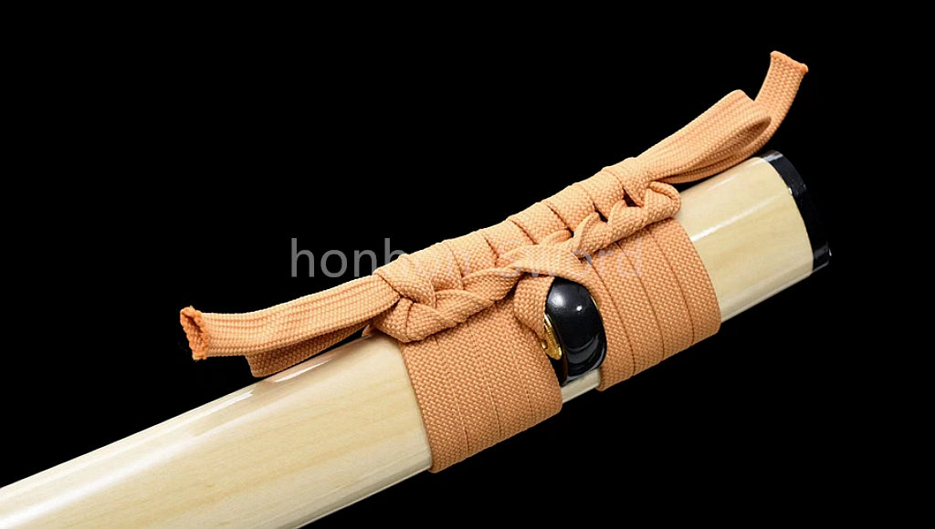 Épée de samouraï japonaise en acier plié noir, katana, lame tranchante faite à la main, noire 