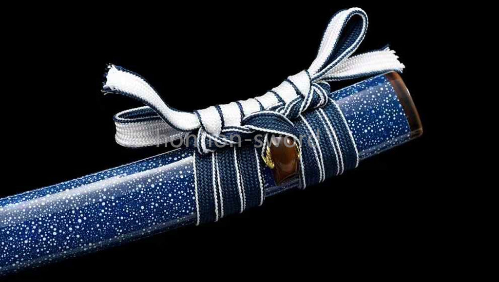 Twisted Pattern Damascus Folded Steel Tanto Japanese Samurai Sword Full Tang