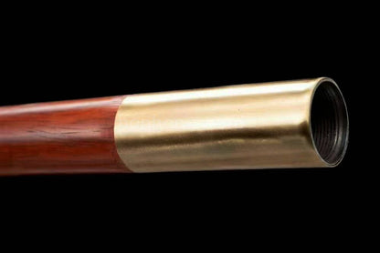 96" Folded Steel Spear Chinese Weapon Hardwood Shaft