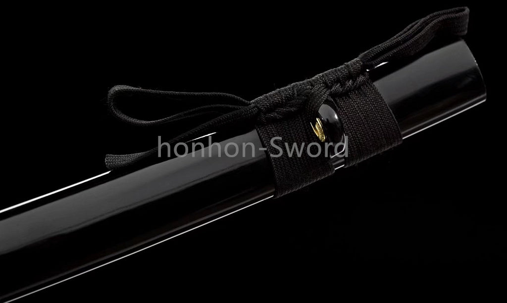 Twisted Pattern Damascus Folded Steel Katana Japanese Samurai Sword Full Tang