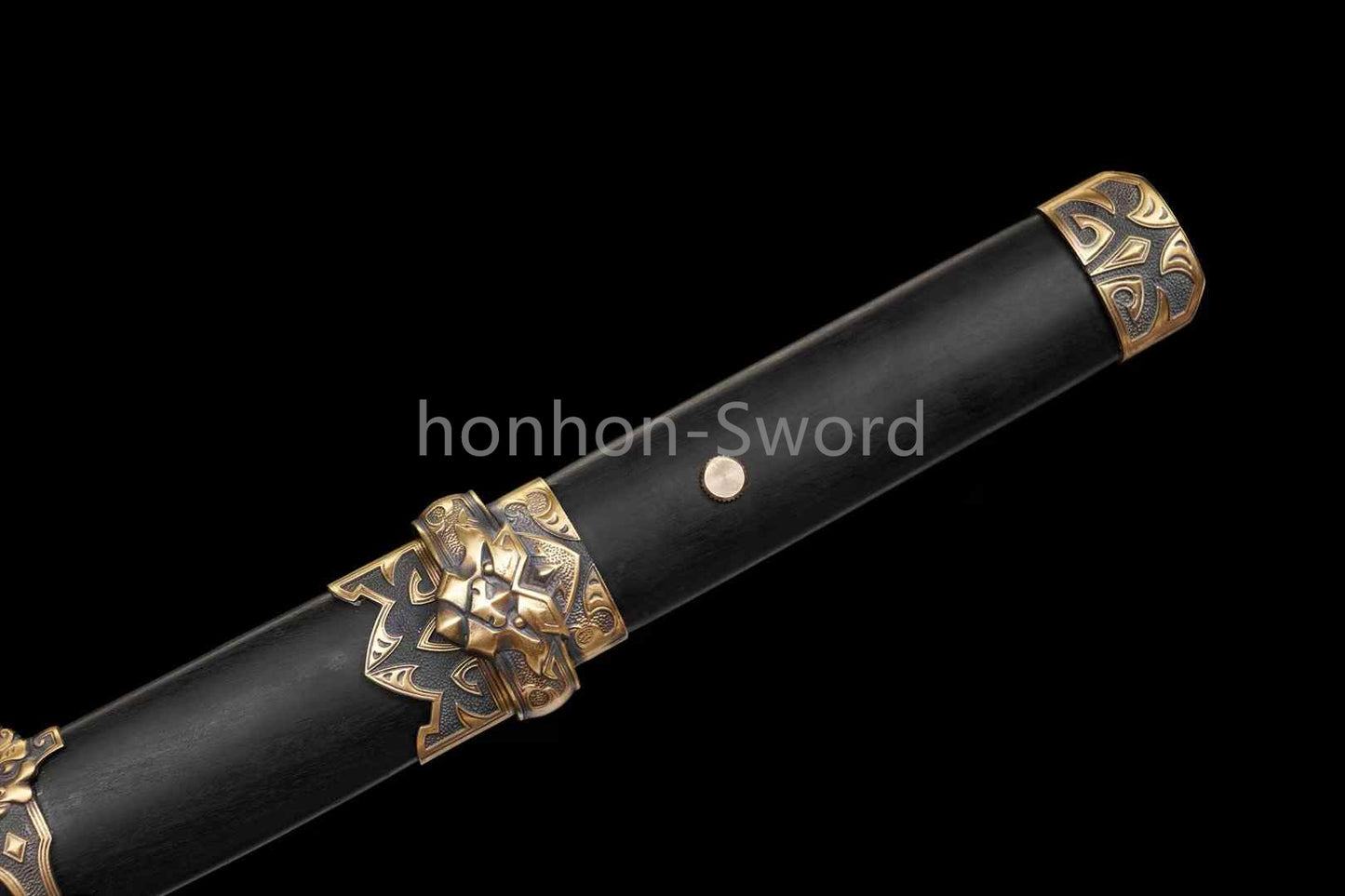 12" Damascus Folded Steel Japanese Tanto UNOKUBI-ZUKURI Samurai Sword Real Sharp