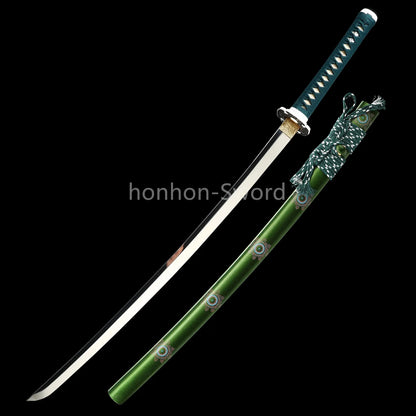 26inch Japanese Katana 1095 High Carbon Steel Samurai Sword Alloy Tsuba Mirrorpolish Real For Battle