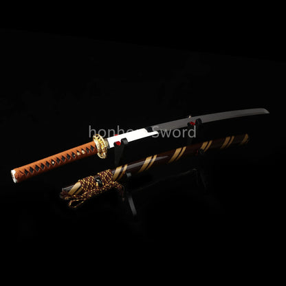 1095 High Carbon Steel 26inch Japanese Katana Samurai Sword Mirrorpolish Blade Alloy Tsuba Real Full Tang