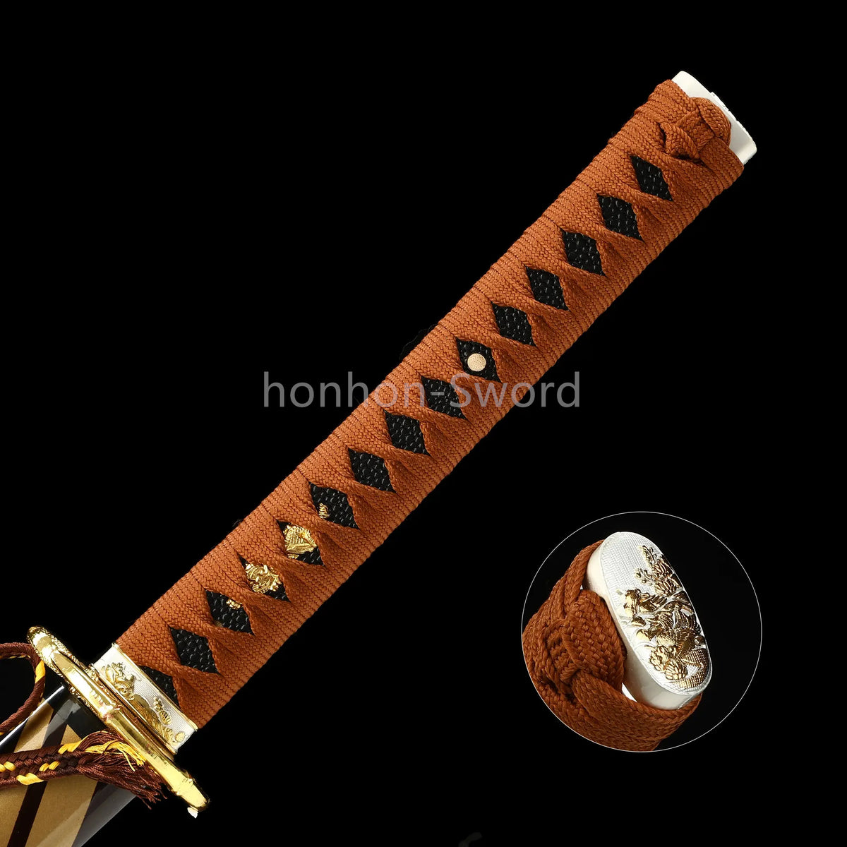 1095 High Carbon Steel 26inch Japanese Katana Samurai Sword Mirrorpolish Blade Alloy Tsuba Real Full Tang