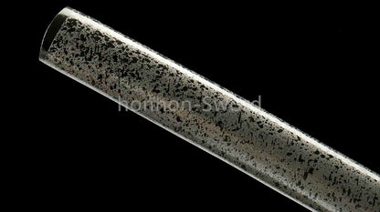 Katana à lame bleue en acier à haute teneur en carbone 1095, épée de samouraï japonais, épée complète noire 