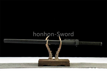 1045 Carbon Steel Tactical Katana Japanese Samurai Sword Full Tang Chokuto