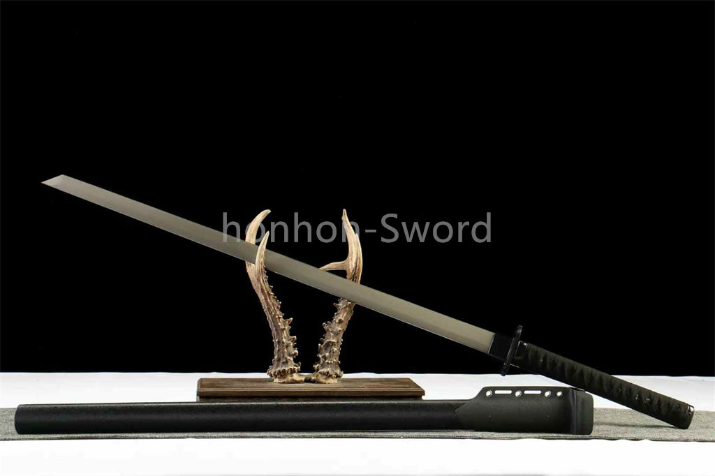 1045 Carbon Steel Tactical Katana Japanese Samurai Sword Full Tang Chokuto