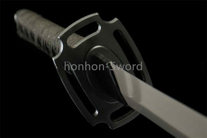 1045 Carbon Steel Tactical Katana Japanese Samurai Sword Full Tang Chokuto