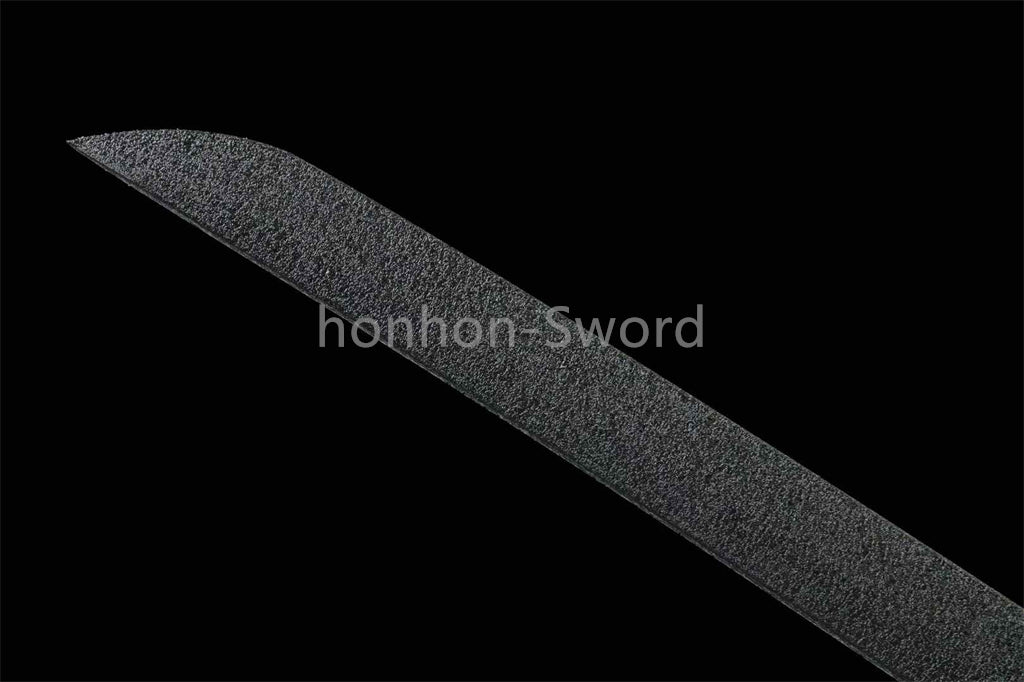Ceramics Coated 1045 Carbon Steel Tactical Katana Japanese Samurai Sword Black