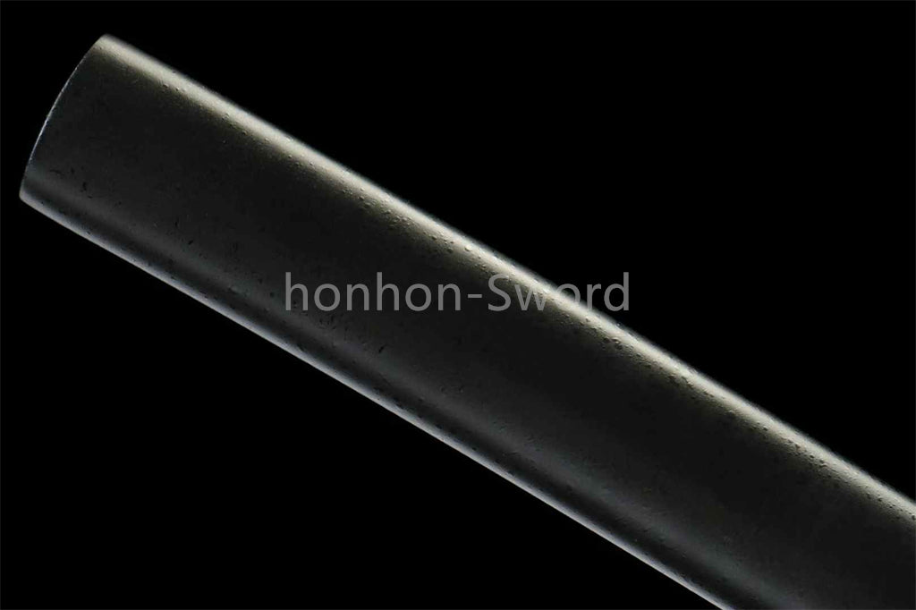 Ceramics Coated 1045 Carbon Steel Tactical Katana Japanese Samurai Sword Black
