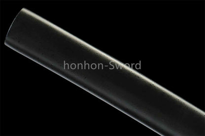 Ceramics Coated 1045 Carbon Steel Tactical Katana Japanese Samurai Sword Black