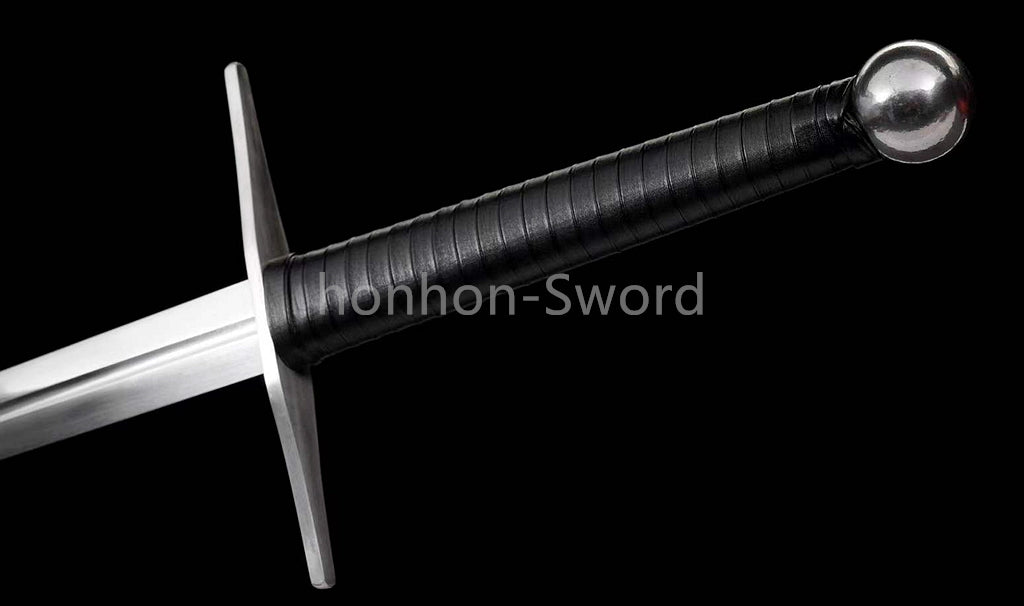 Katana en acier à haute teneur en manganèse, épée de samouraï japonais, prête pour la bataille, Saya blanche dorée 
