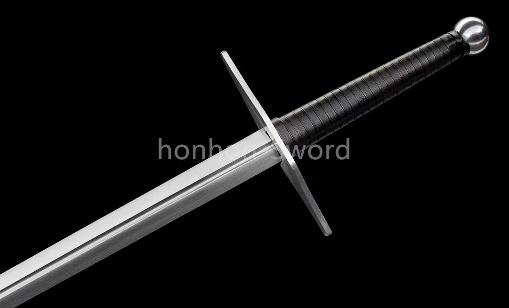 Katana en acier à haute teneur en manganèse, épée de samouraï japonais, prête pour la bataille, Saya blanche dorée 