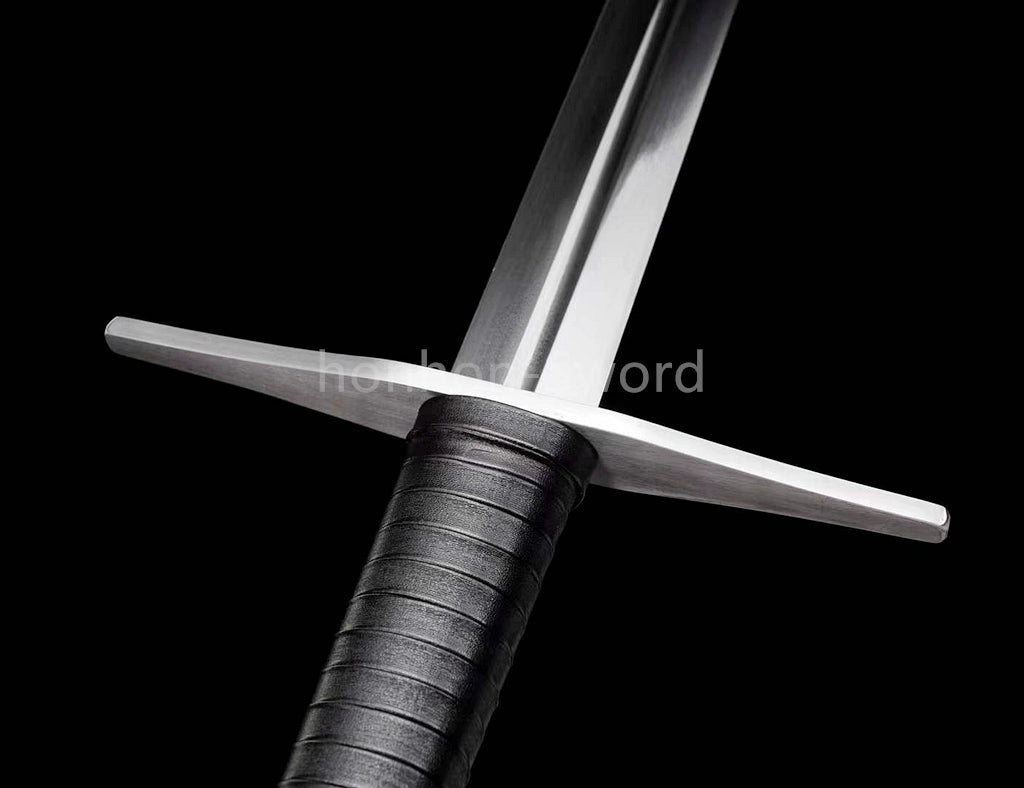 Katana en acier à haute teneur en manganèse, épée de samouraï japonais, prête pour la bataille, Saya blanche dorée 