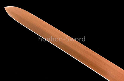 1095 High Carbon Steel Blade Japanese Samurai Katana Sword Sharp White Saya