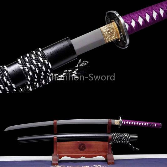 1095 High Carbon Steel Japanese Katana Samurai Sword Full Tang Real Battle Ready