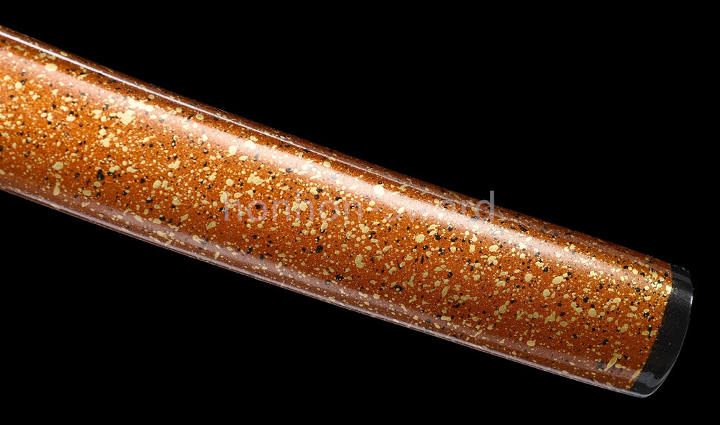 Katana en acier à haute teneur en manganèse, épée de samouraï japonais, prête pour la bataille, Saya blanche dorée 