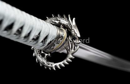 High Manganese Steel Japanese Katana Samurai Sword Full Tang Sharp Battle Ready