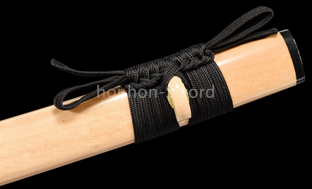 High Manganese Steel Japanese Katana Samurai Sword Full Tang Real Battle Ready