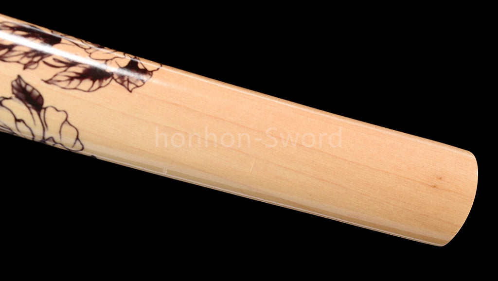 High Manganese Steel Japanese Katana Samurai Sword Full Tang Real Battle Ready