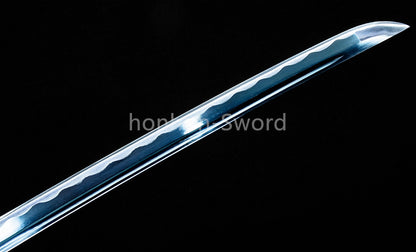High Manganese Steel Full Tang Japanese Katana Samurai Sword Sharp For Battle
