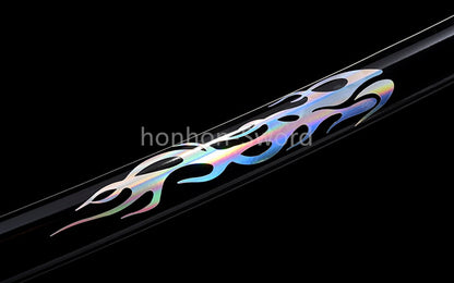 Japanese Katana 1095 High Carbon Steel Samurai Sword Full Tang Sharp Real Black