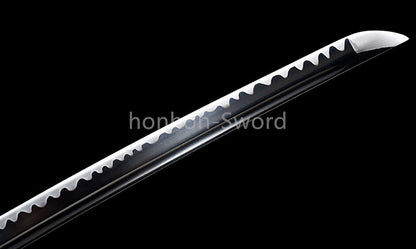 Japanese Katana 1095 High Carbon Steel Samurai Sword Full Tang Sharp Real Pink