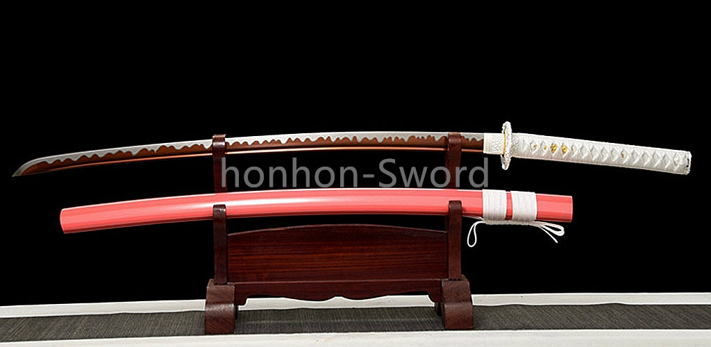 Japanese Katana Samurai 1095 High Carbon Steel Sword Full Tang Sharp Real Battle