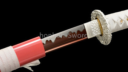 Japanese Katana Samurai 1095 High Carbon Steel Sword Full Tang Sharp Real Battle