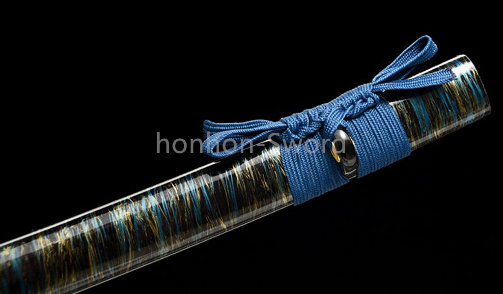 Japanese Katana Samurai 1095 High Carbon Steel Sword Full Tang Sharp For Battle