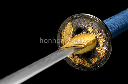 Japanese Katana Samurai 1095 High Carbon Steel Sword Full Tang Sharp For Battle