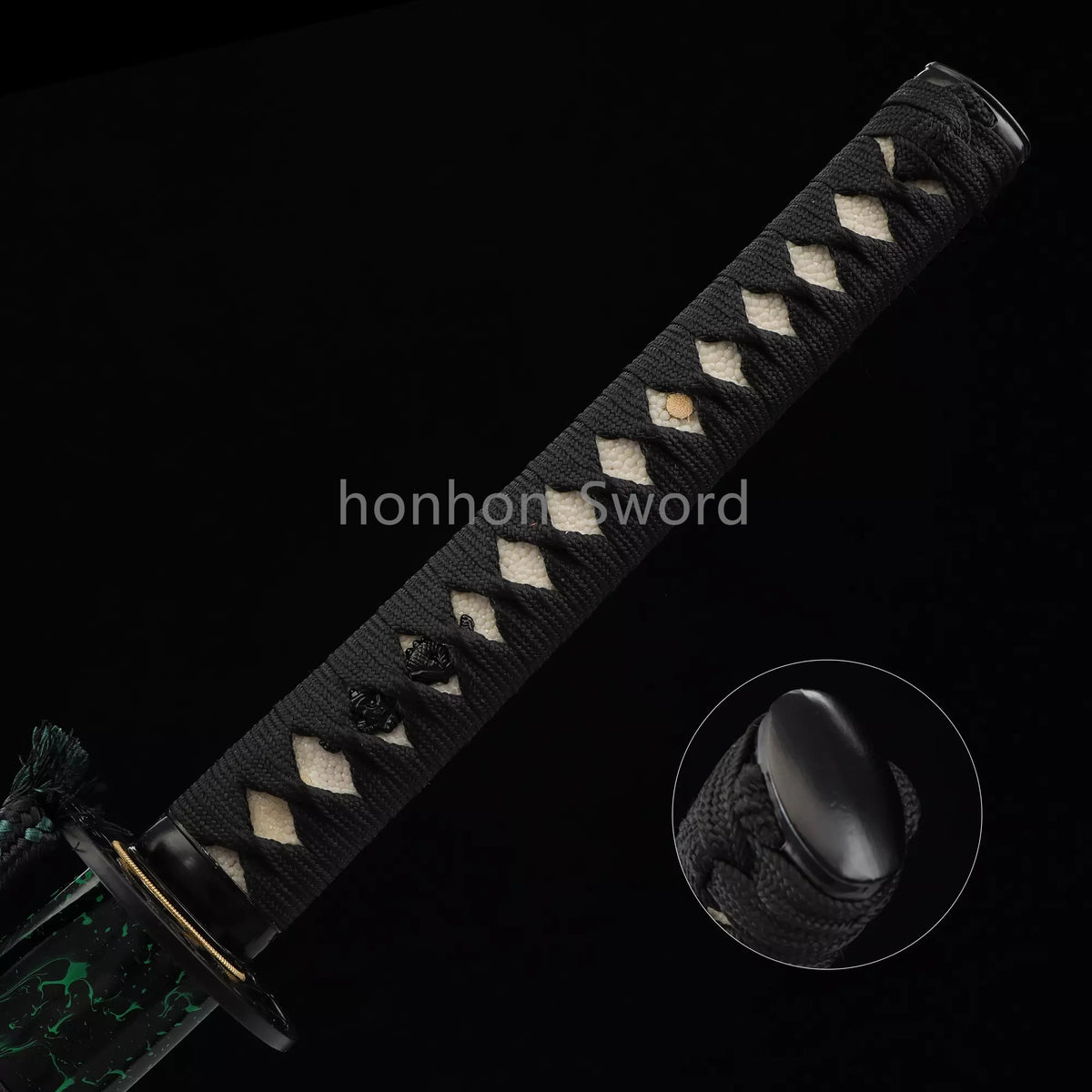 T10 Steel Clay Tempered Japanese Katana Alloy Tsuba 26inch Samurai Sword Sharp