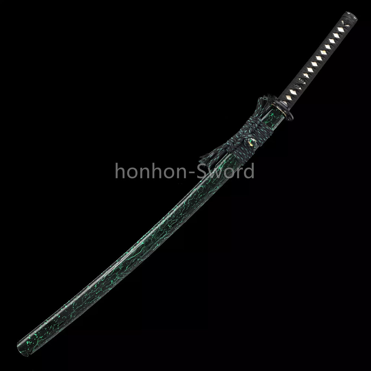 T10 Steel Clay Tempered Japanese Katana Alloy Tsuba 26inch Samurai Sword Sharp