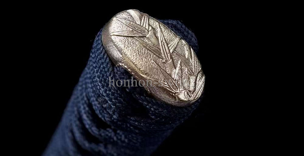 Katana à lame bleue en acier à haute teneur en carbone 1095, épée de samouraï japonais, épée complète noire 